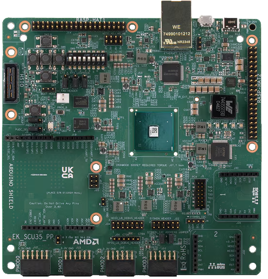 AMD Spartan™ UltraScale+™ FPGA SCU35 Evaluation Board