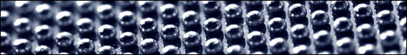 Close up of BGA device