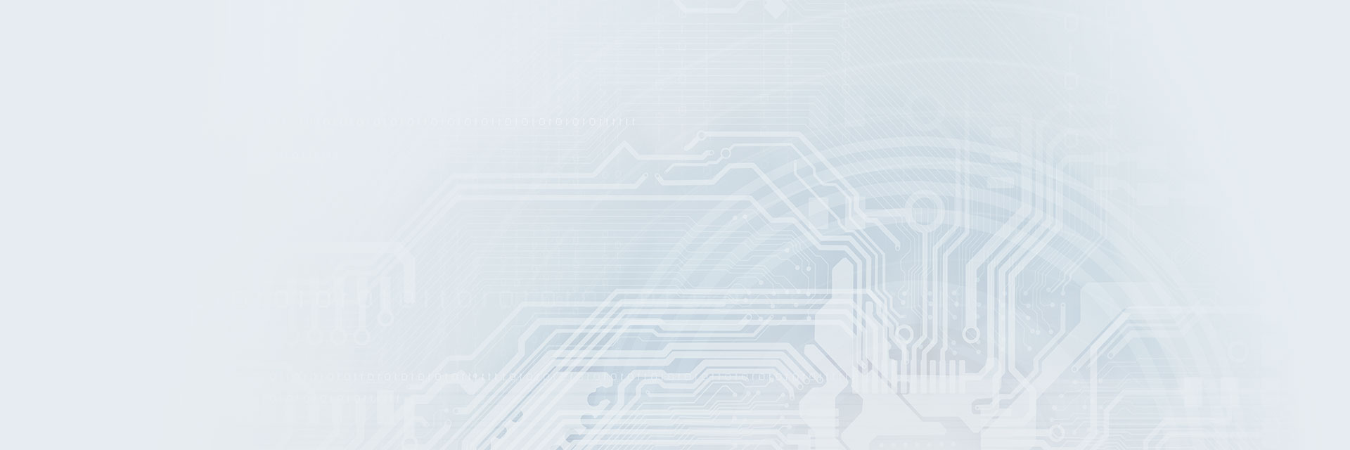 hero image of faint PCB tracks blue grey