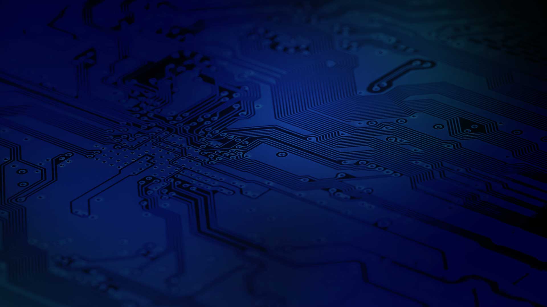 hero dark blue PCB tracks image
