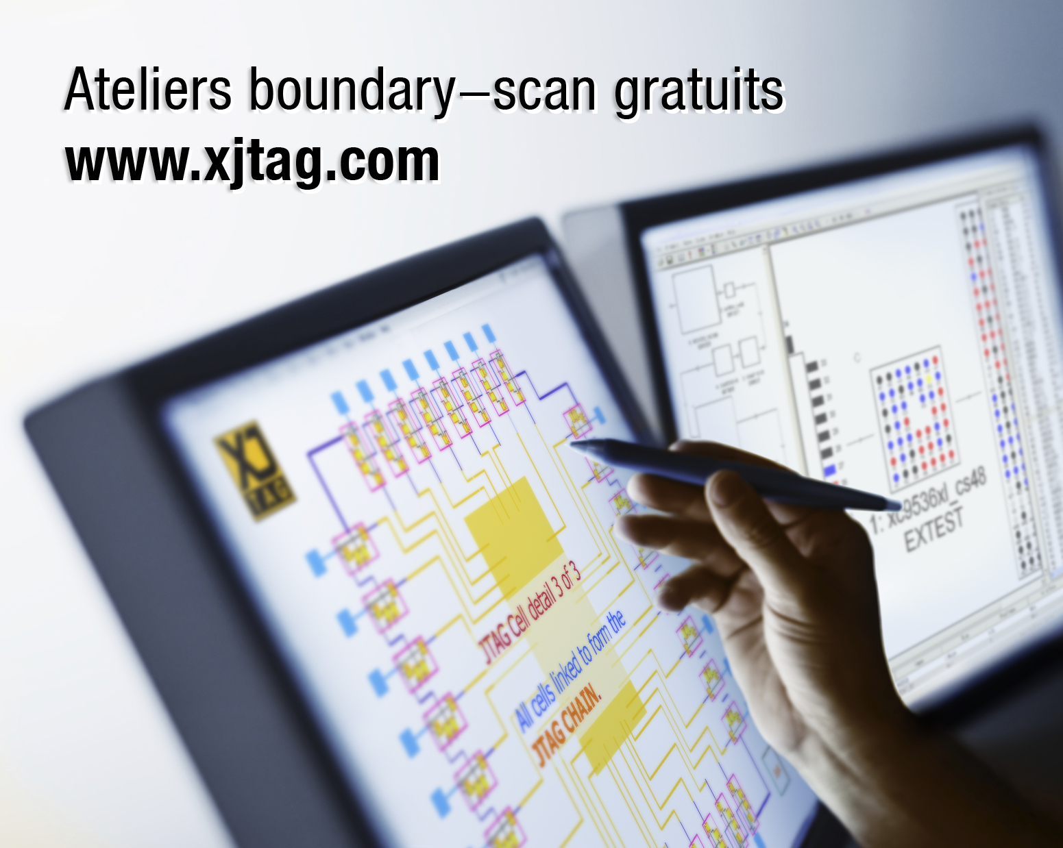 Ateliers boundary-scan JTAG gratuits chez XJTAG