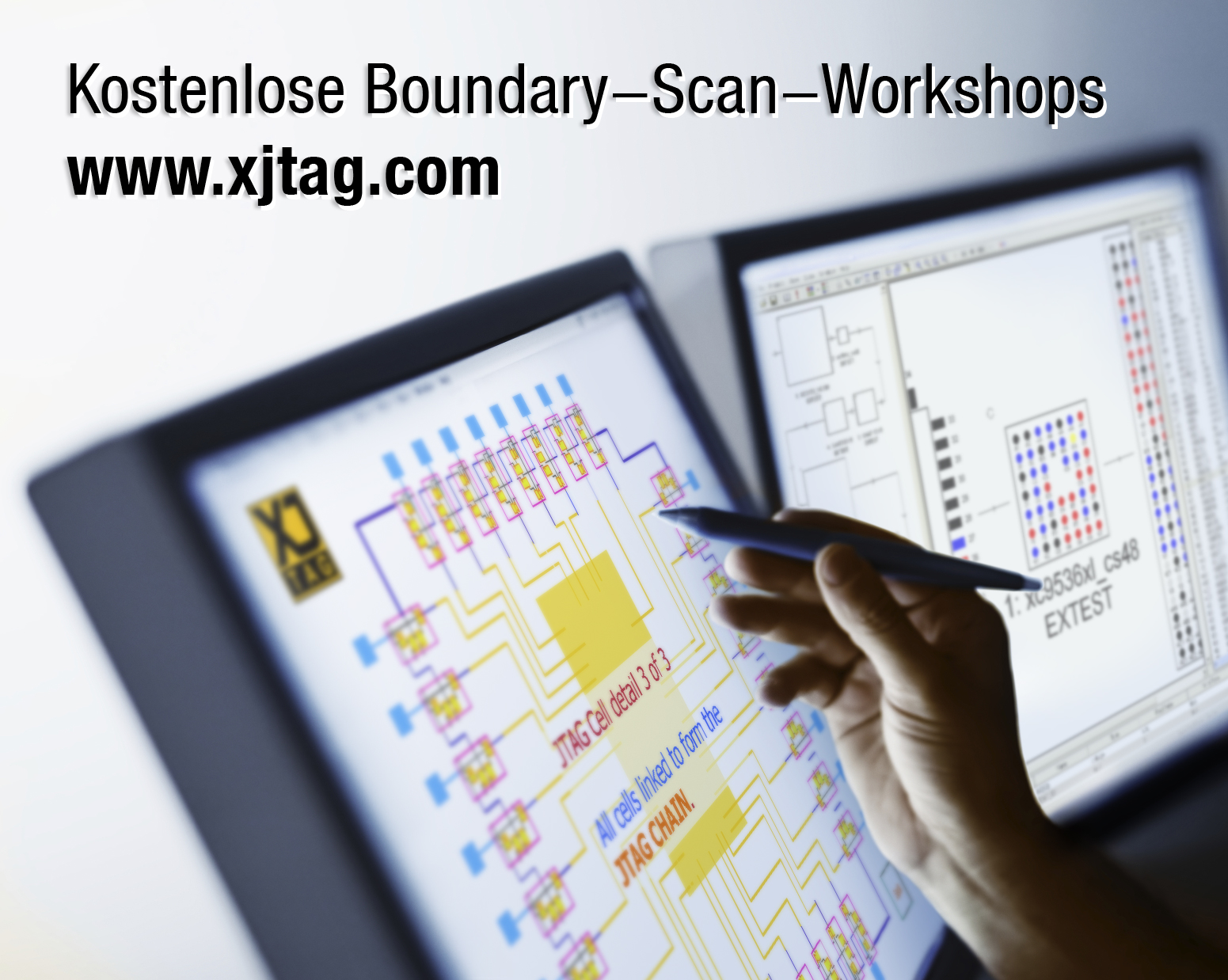 XJTAG bietet kostenlose Boundary-Scan Workshops an