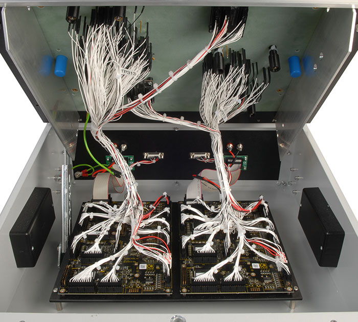 Test Nixie Tube Driver PCBs on a Bed of Nails - Hackster.io