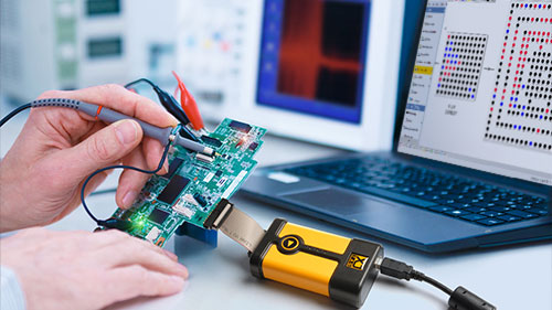 XJTAG testing on test bench
