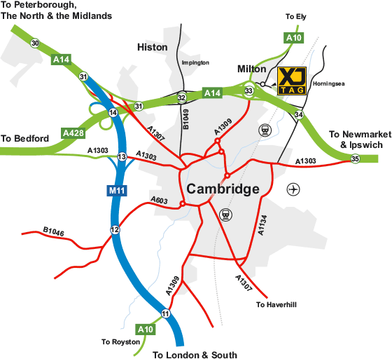 Map to XJTAG Office