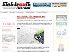 XJTAG Altium article in Elektronik i Norden