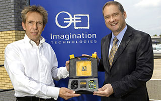 Mark Dunn, VP Engineering, Imagination Technologies with Simon Payne, CEO XJTAG