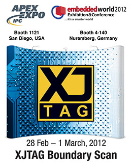 XJTAG at Embedded World and IPC APEX