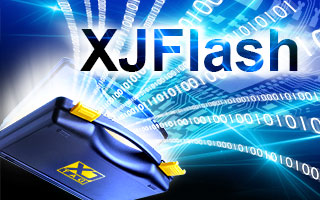 XJFlash module can achieve close to theoretical programming times for a given flash device