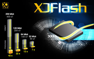 XJFlash ultra-fast flash programming