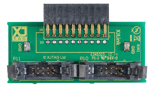 XJTAG hardware accessory - 2x 10-way 2 mm Adaptor XJA-0010