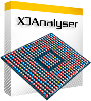 XJAnalyser - vista gráfica da sua cadeia IEEE 1149.1