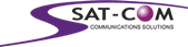 Sat-Com logo