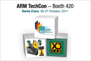 XJTAG Boundary Scan exhibits at ARM TechCon 2011