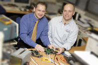 Simon Payne, XJTAG (left) and Colin Domoney, nCipher (right)