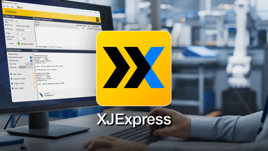 XJExpress - Fast SPI Flash Programmer for Development & Manufacture