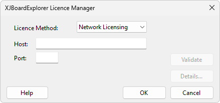XJBoardExplorer empty Licence Manager