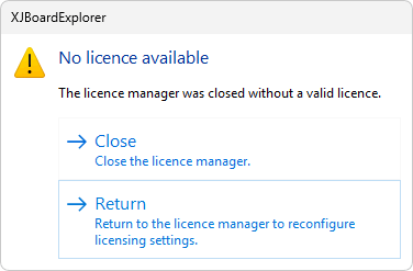 XJBoardExplorer license key email