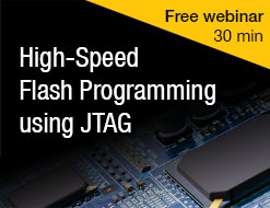 Fast flash programming using JTAG webinar