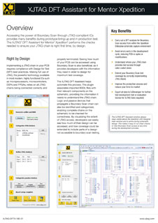 XJTAG DFT Assistant for Mentor Xpedition - Free Mentor DFT Plugin using
