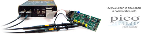 XJTAG Expert ADF-2 JTAG Controller Oscilloscope