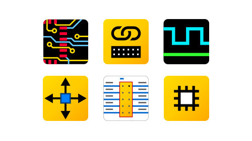 XJTAG product capabilities icons