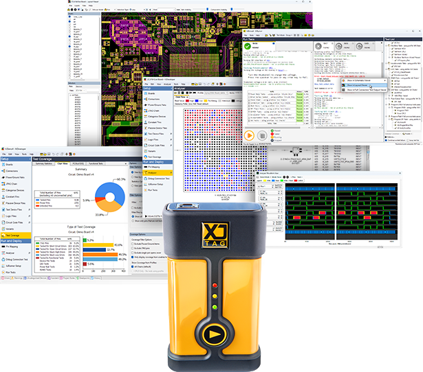 XJTAG boundary scan JTAG software and hardware products