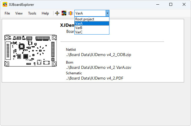 XJBoardExplorer screenshot